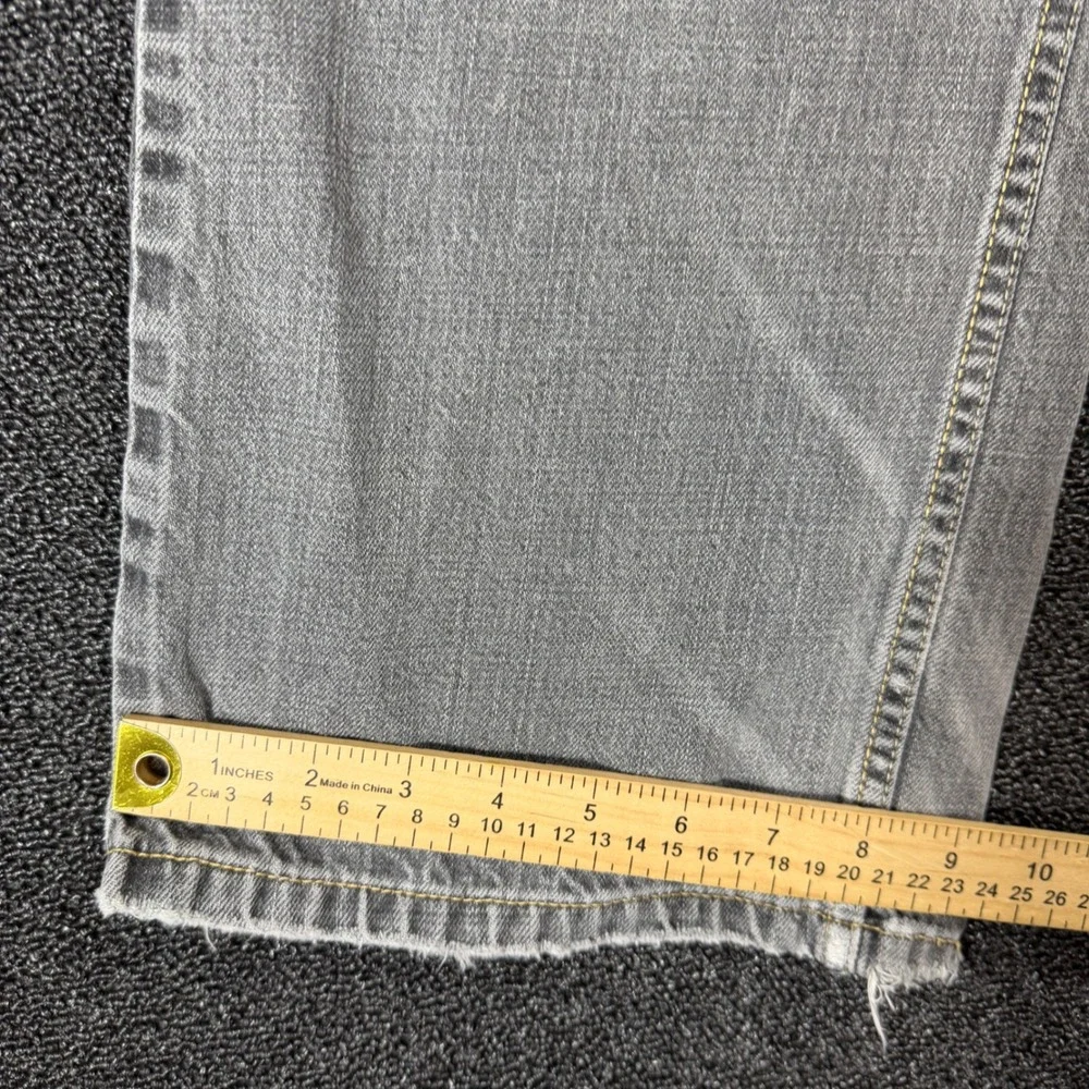 Vintage Levis SilverTab Loose Fit Jeans Men 34x30 Gray Distressed Y2K Baggy Wide
